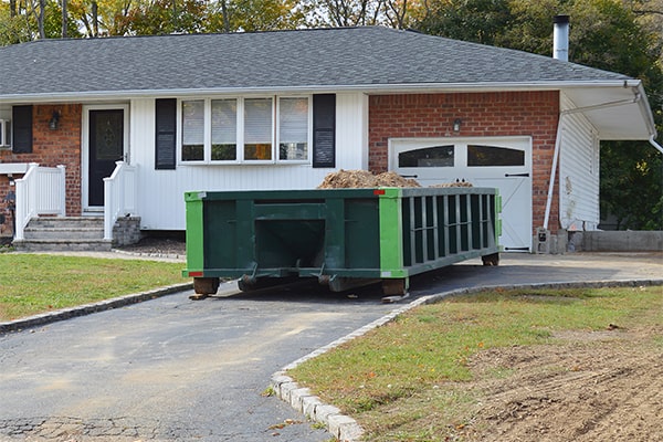 there are some restrictions on what can be put in residential dumpsters, and we can provide you with a list of prohibited items